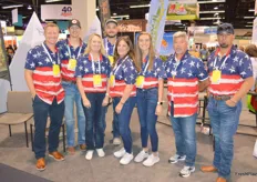 Farm Fresh Direct of America's team were proudly wearing the starts and stripes.